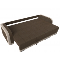 Угловой диван Марсель (рогожка коричневый бежевый) - Изображение 1